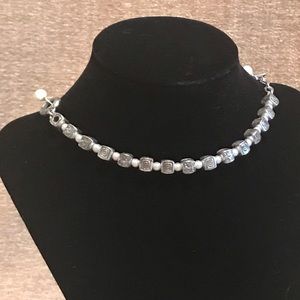 Brighton Silver and Pearl Bracelet